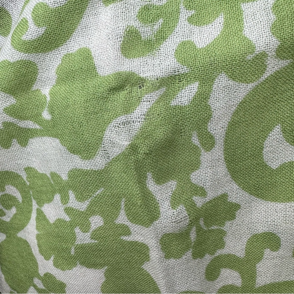 Torino Wool Large Floral Scarf - Picture 7 of 8